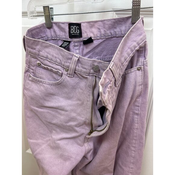 BDG Urban Outfitters Pants Women's Size 25 High Rise Extreme Baggy Lavender - Picture 8 of 13